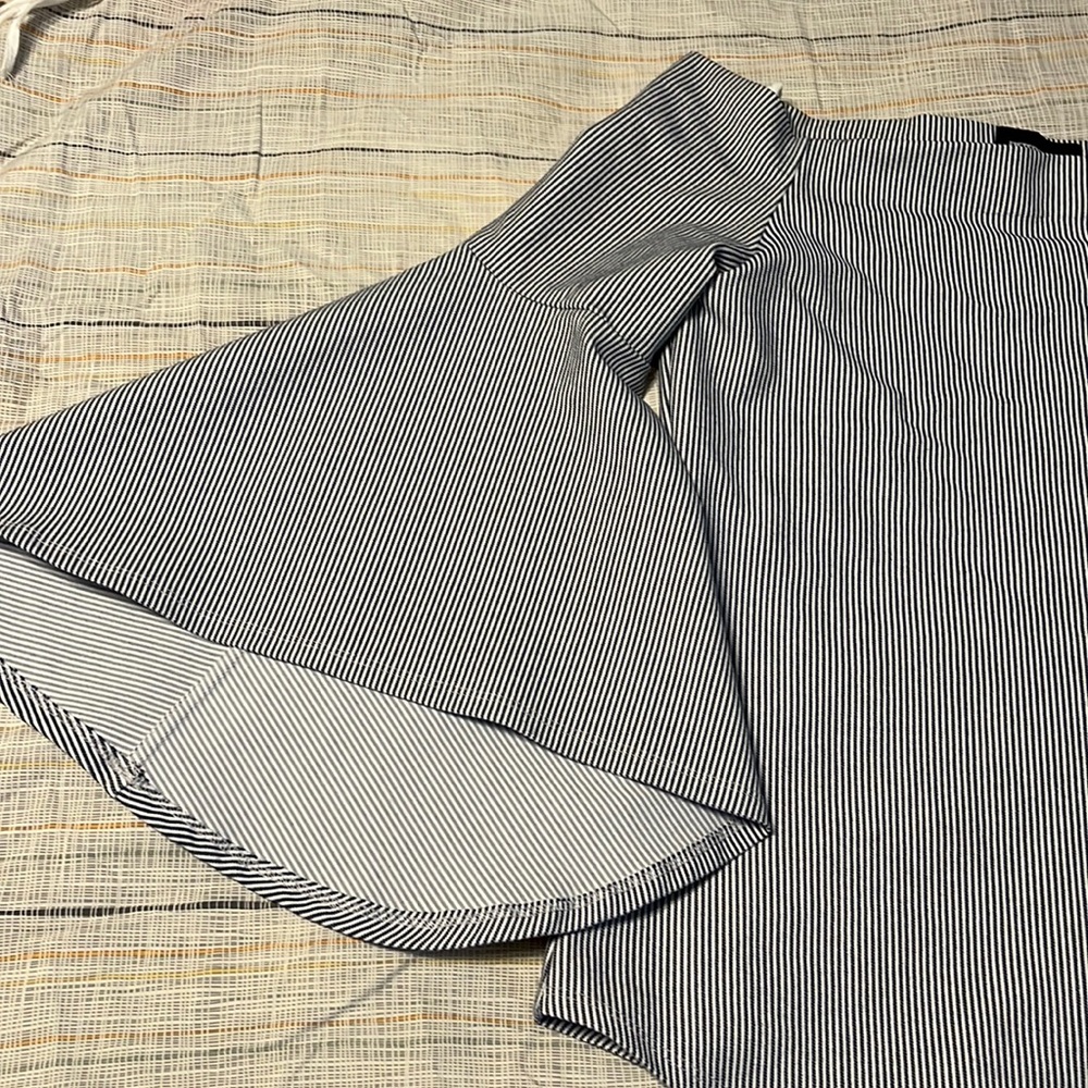 Fifteen Twenty Blouse - Medium pin striped